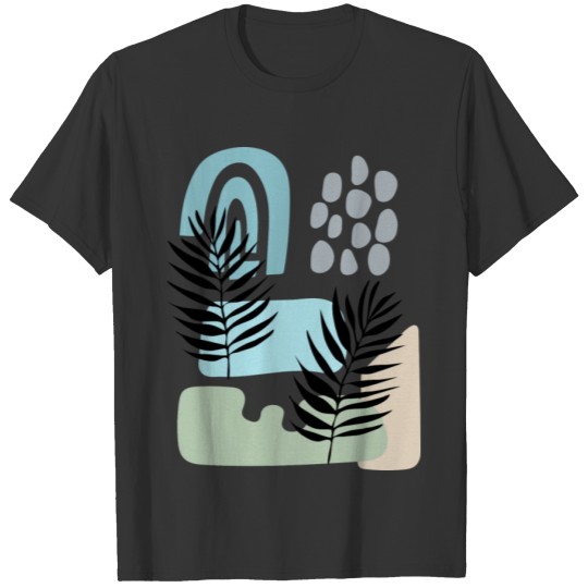 Tropical Abstract Design T Shirts