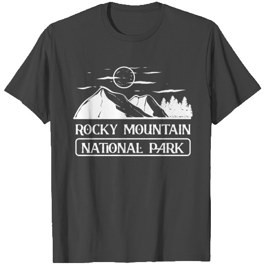 Rocky Mountains Colorado Telluride Trekking Camper T Shirts
