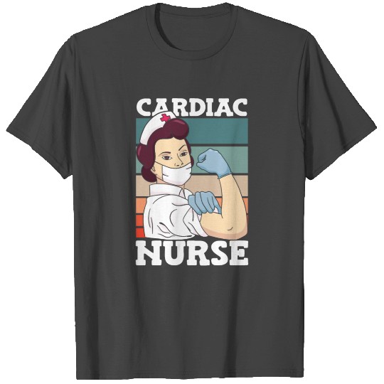 Cardiac Nurse Hospital Heart Health National T Shirts