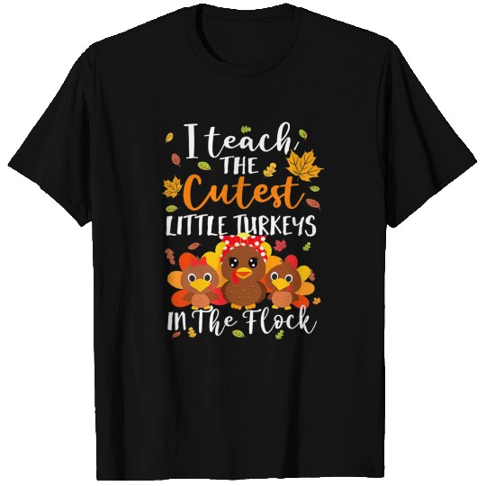 Funny Thanksgiving Prek Kindergarten Teacher T Shirts