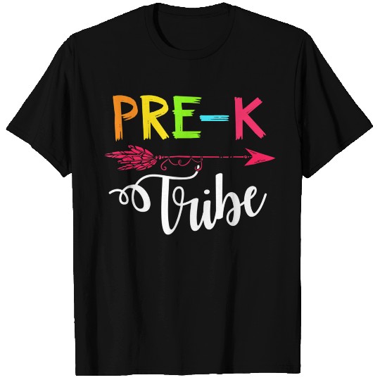 Team Pre K Teacher Tribe Back To School T Shirts