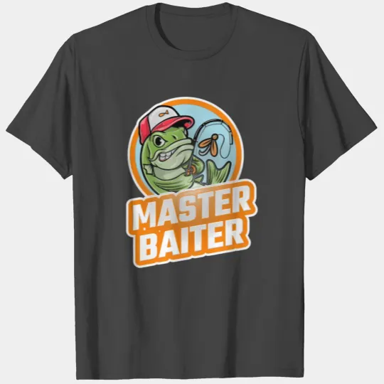 Master Baiter Bass Fishing Angler T Shirts