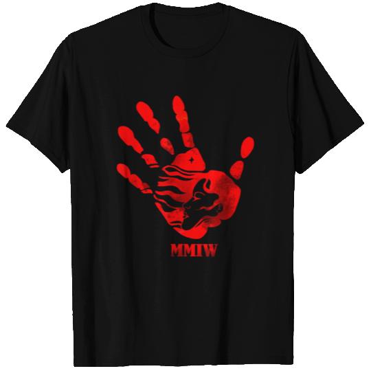 Hand Red Mmiw T Shirts