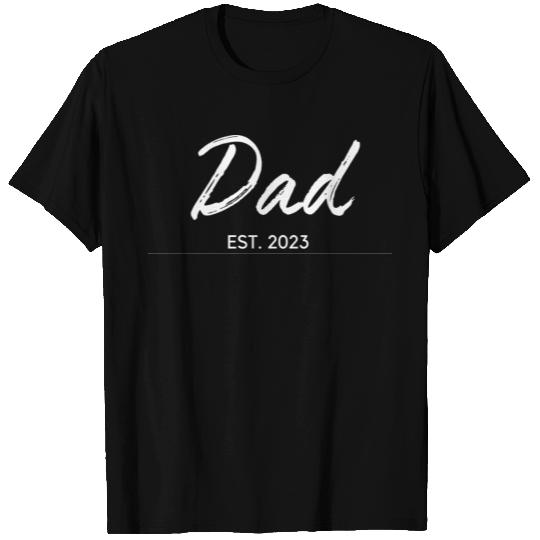 DAD EST.2023, Daddy To Be T Shirts
