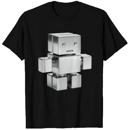 Tiny cube robot T Shirts