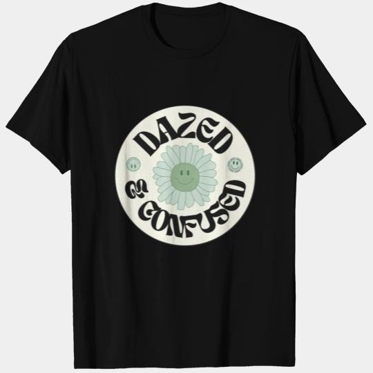 Dazed & Confused Retro Daisy Print, Seafoam T Shirts