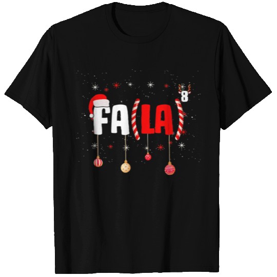Math Teacher Fa La8 Equations Fa La La La T Shirts