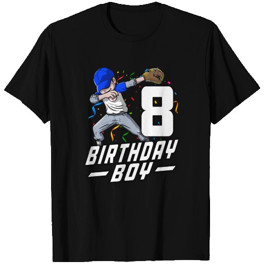 8 8Th Baseball Dabbing T Shirts