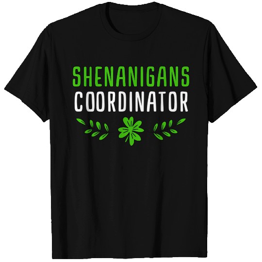 Shenanigans Coordinator Saint Irish Pats St T Shirts