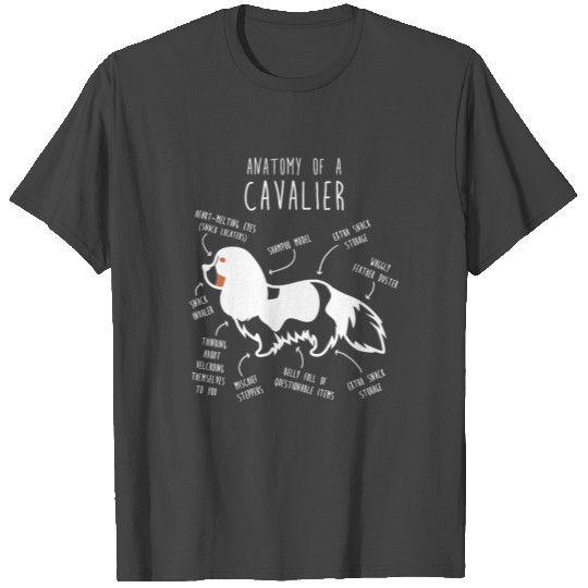 Anatomy Of A Cavalier T Shirts