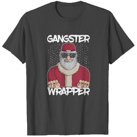 Gangster Wrapper Ugly Pun Gangsta T Shirts