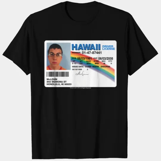 Superbad Mclovin Id T Shirts