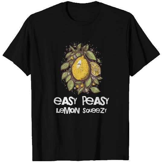 Easy Peasy Lemon Squeezy Summertime Lemonade T Shirts