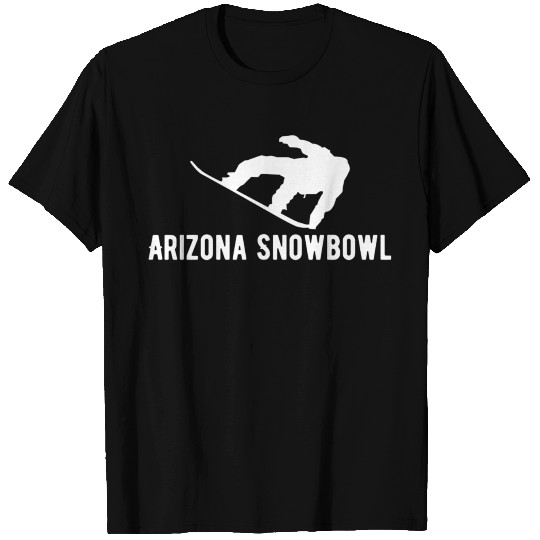 Arizonna Snowbowl Snowboarding For Snowboarder T Shirts
