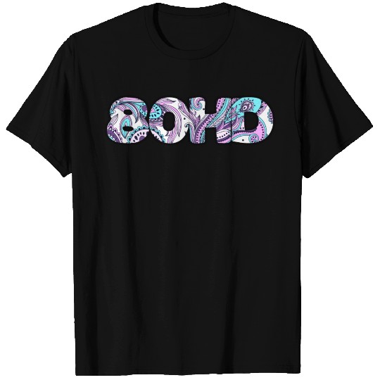 80hd ADHD paisley T Shirts