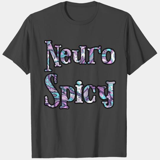 Neuro Spicy paisley T Shirts