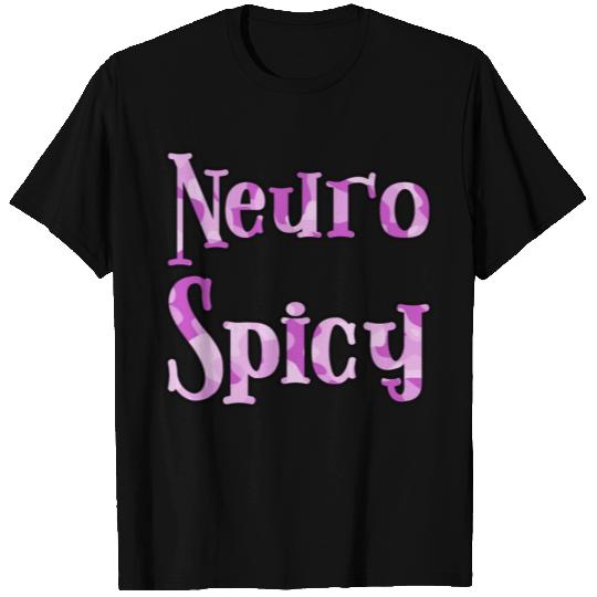 Neuro Spicy purple camo T Shirts