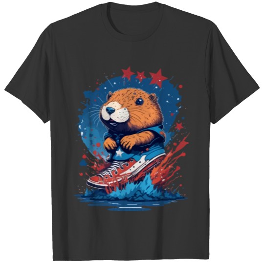 Beaver USA Chuck Taylor T Shirts