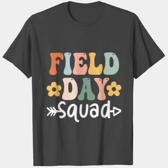 School Field Day Squad Groovy Field Day 2023 T Shirts