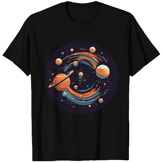 Universe Solar System Planets T Shirts