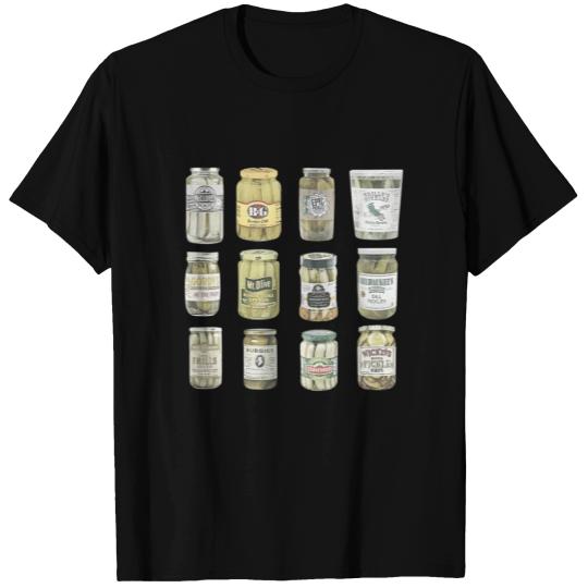 Vintage Canned Pickles T Shirts