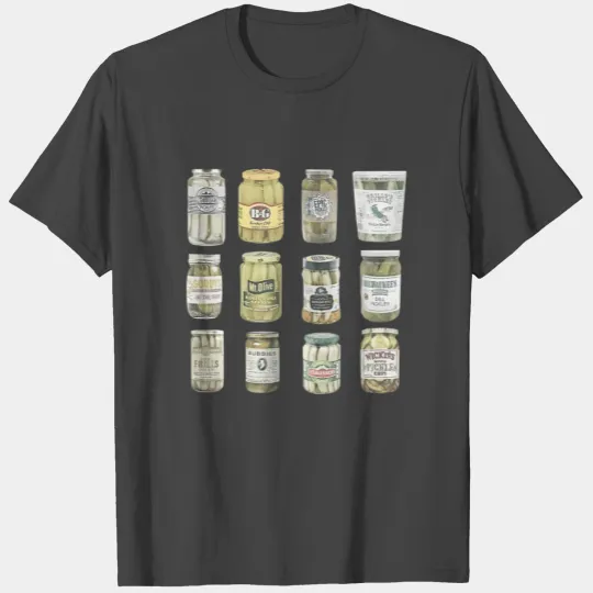 Vintage Canned Pickles T Shirts