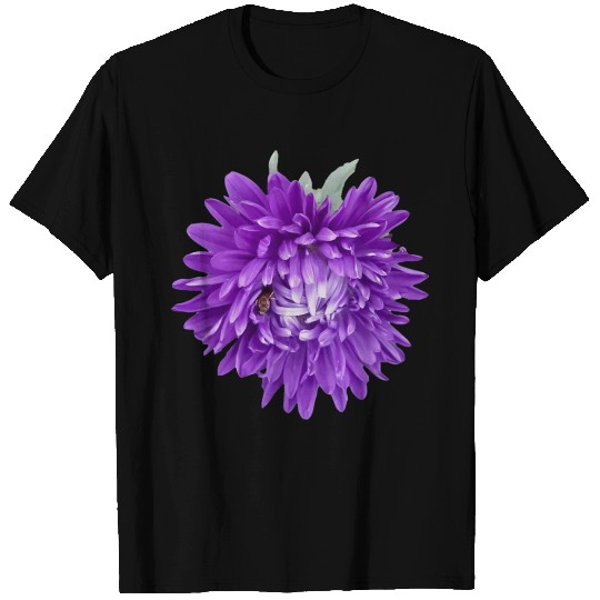 Violet Chrysanthemum T Shirts