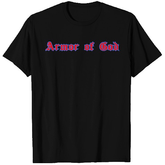 Armor of God Red and Blue T Shirts