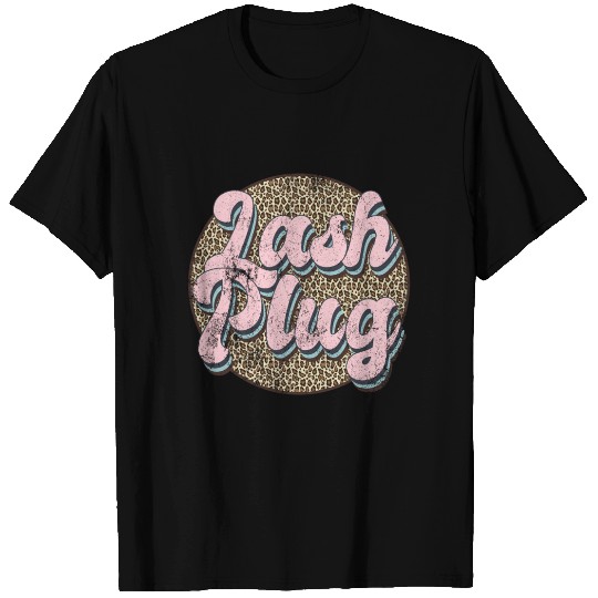 Lash Plug Lash Tech Lash Leopard Lash T Shirts