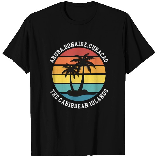 Arubabonairecuracao The Caribbean Islands T Shirts