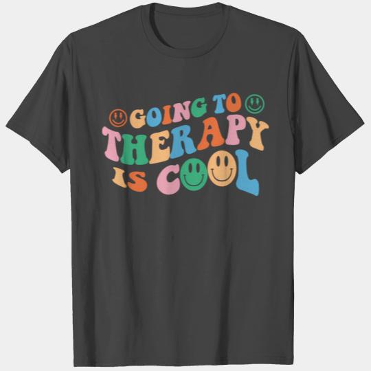 Going To Therapy Is Colorful Aesthetic Preppy T Shirts