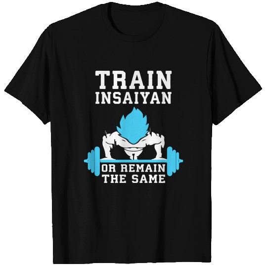 Train Insaiyan - Anime Gym And Workout T Shirts