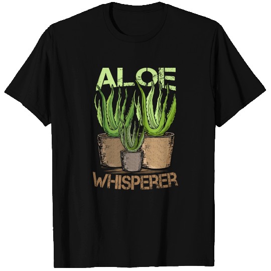 Aloe Vera Plant Lover Women Gardening Gift Plants T Shirts