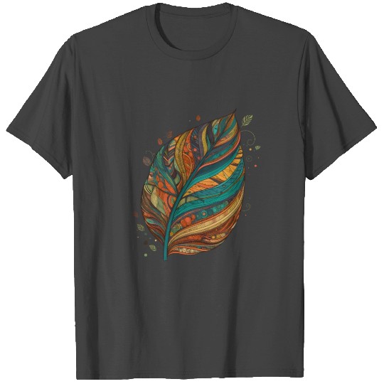 Colorful Leaf Autumn Fall Leaves Leafy Gardening T Shirts