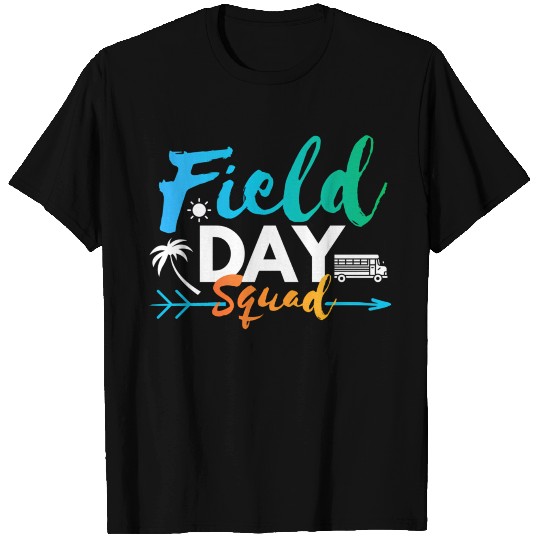 School Field Trip Squad Teachers Field Day Squad T Shirts