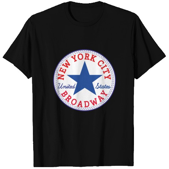 New York City Broadway Nyc United States Usa T Shirts