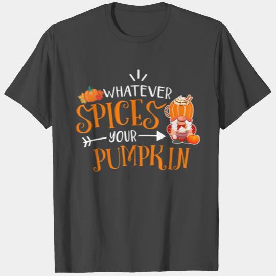 Funny Thanksgiving Gnomes Autumn Spices Your T Shirts