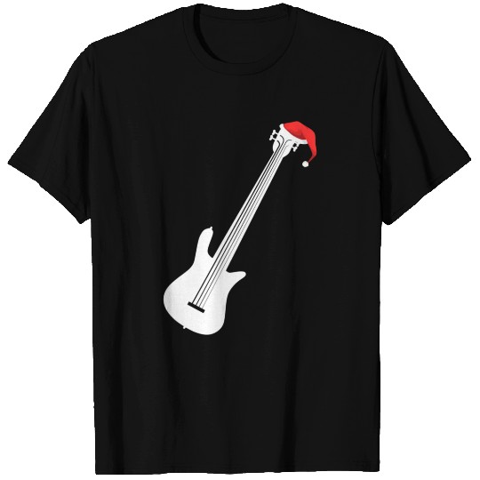 Christmas Bass Guitaranta Bass Guitar Player T Shirts