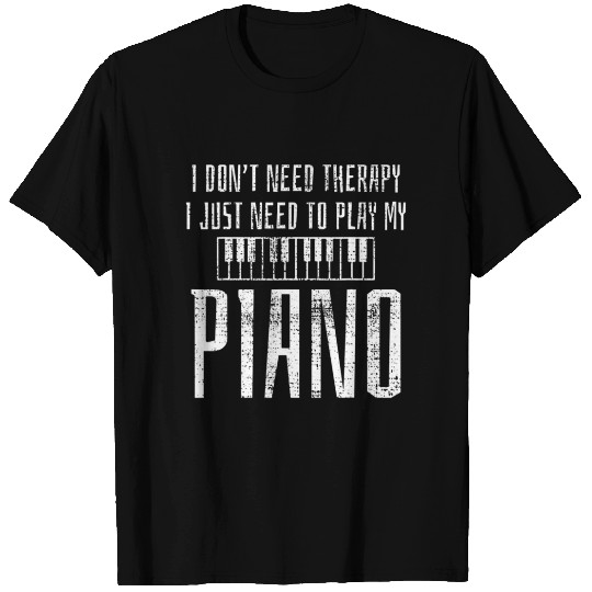 Piano Pianist Music Instrument Teacher T Shirts