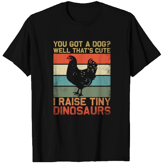Farmer Design Got A Chickens Dinosaur T Shirts