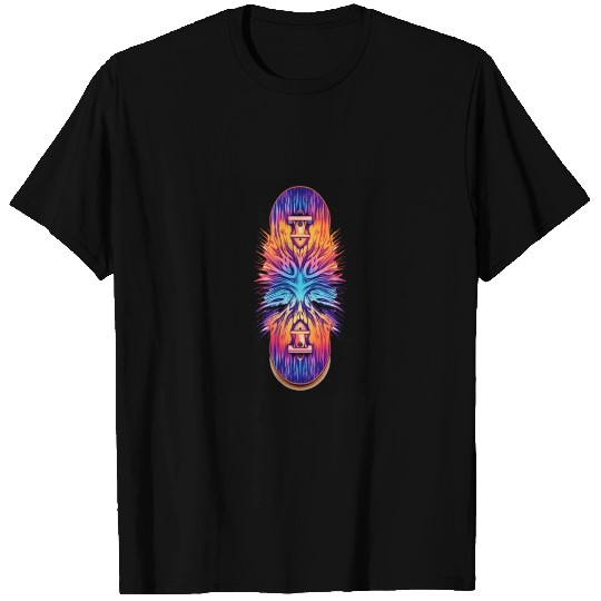 Skateboarding Skateboard Abstract Pattern T Shirts