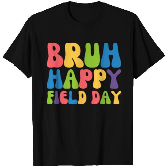 Colorful Bruh Happy Field Day T Shirts