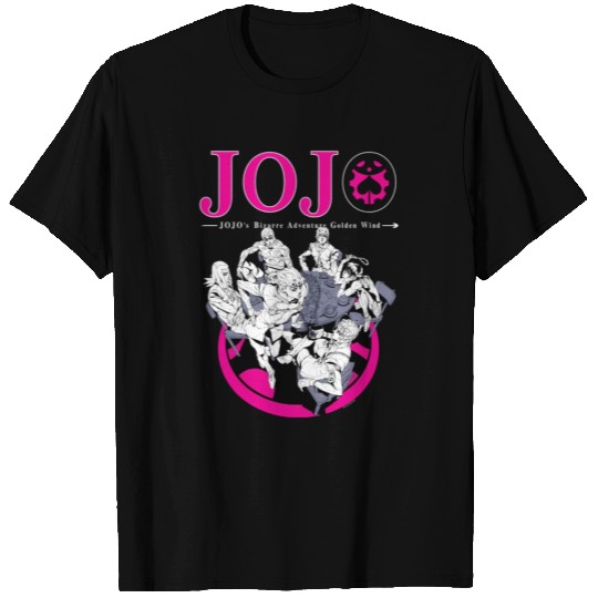 Jojo'S Bizarre Adventure P 5 Characters T Shirts