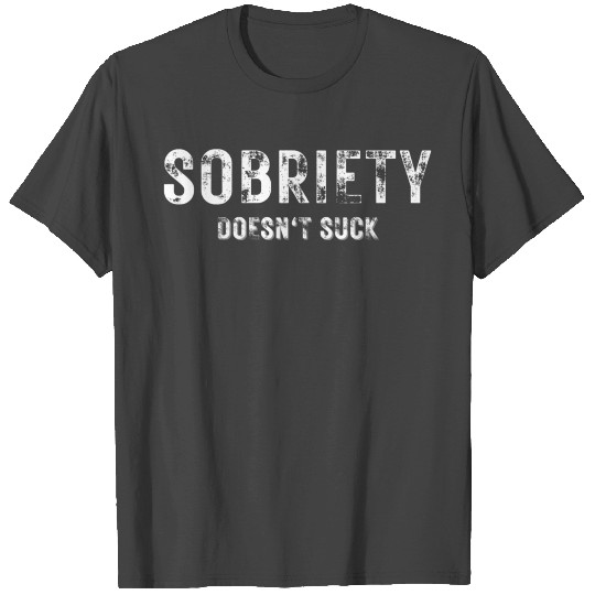 Vintage Sobriety Doesnâ€™T Suck Sober Recovery Aa T Shirts