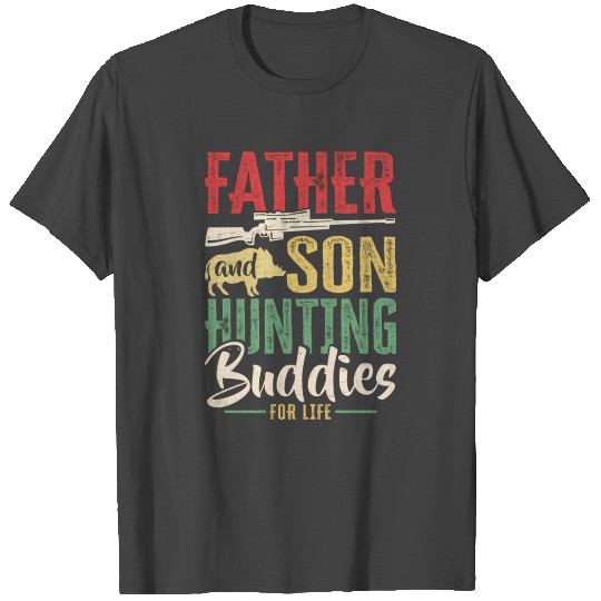 Father And Son Hing Buddies Father'S Day T Shirts