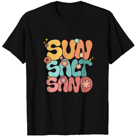 Sun Salt Sand Summer Family Vacation Hawaii Beach T Shirts