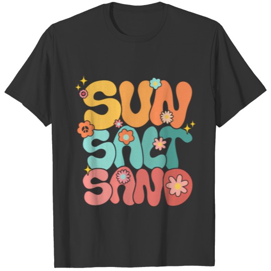 Sun Salt Sand Summer Family Vacation Hawaii Beach T Shirts