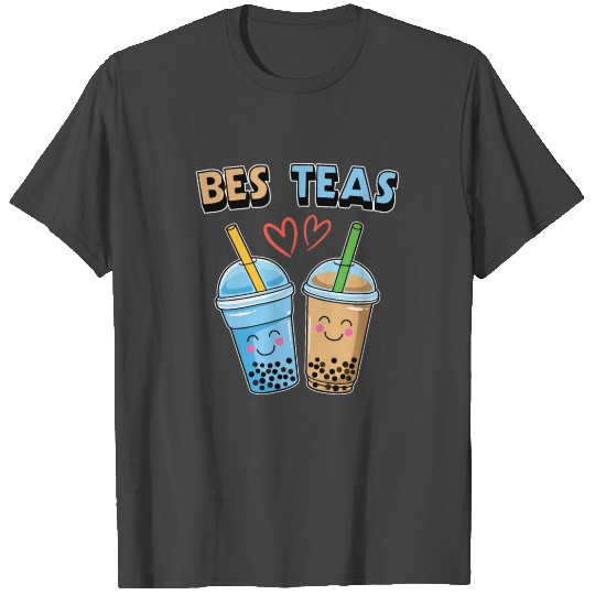 Bes Teas Boba Bubble Milk Tea Drinker T Shirts