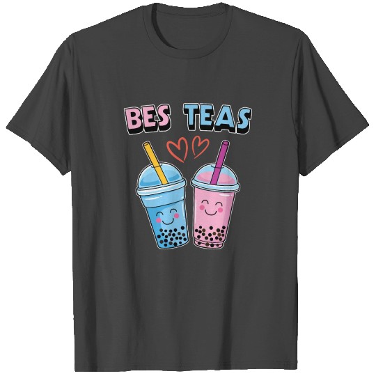 Bes Teas Boba Bubble Milk Tea Drinker T Shirts