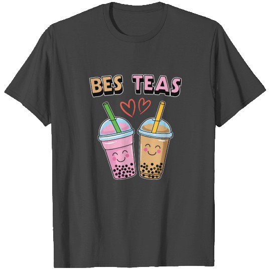 Bes Teas Boba Bubble Milk Tea Drinker T Shirts